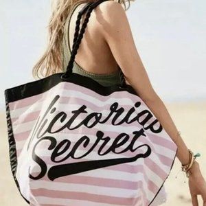 Victoria’s Secret Weekender Striped Tote Bag Limited Edition